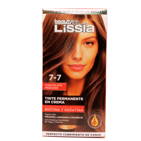 TINTE LISSIA 7.7 CHOCOLATE MEDIANO