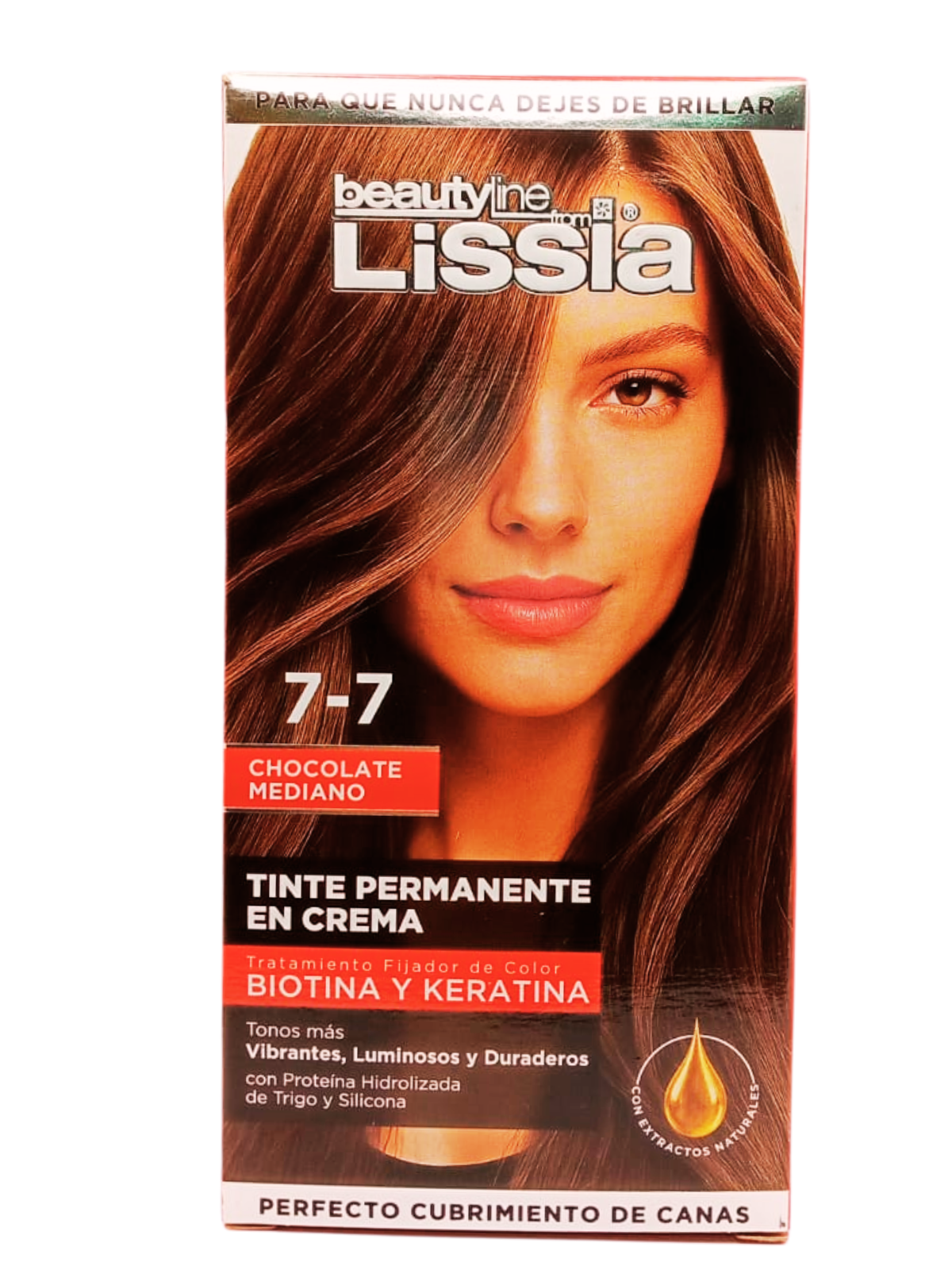 TINTE LISSIA 7.7 CHOCOLATE MEDIANO