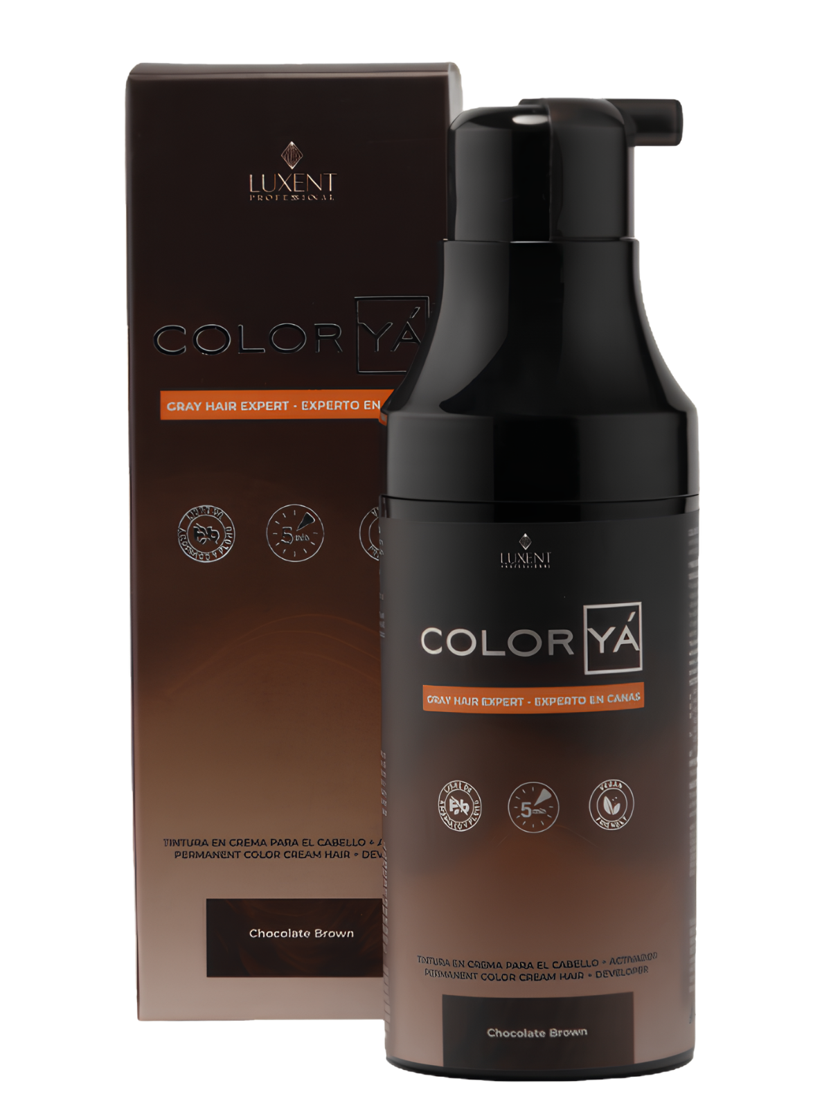 TINTE LUXENT COLOR YA CHOCOLATE 200 ML