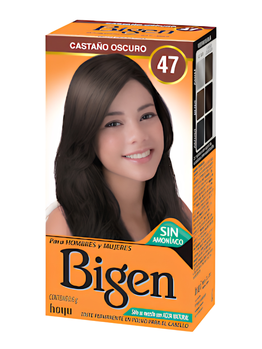 TINTE BIGEN 47 CASTAÑO OSCURO