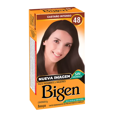 TINTE BIGEN 48 CASTAÑO INTENSO