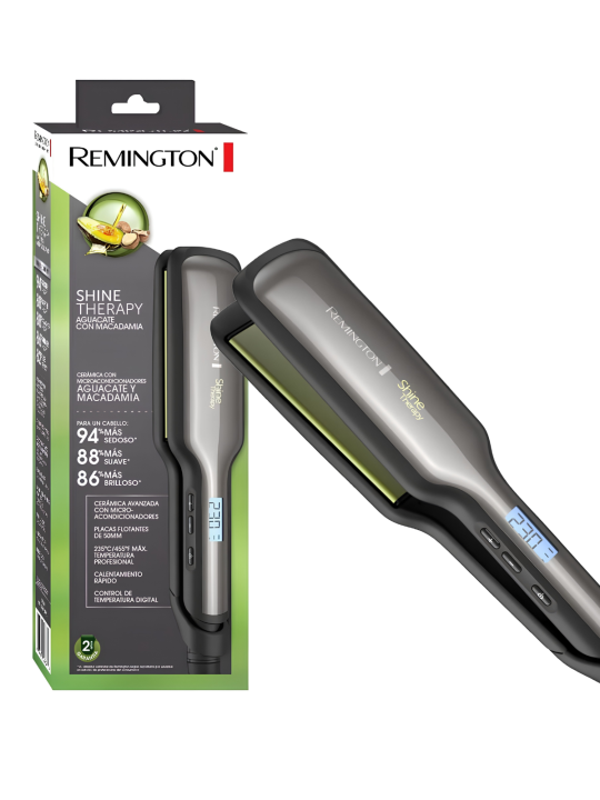PLANCHA REMINGTON AGUACATE MACADAMIA ANCHA S9980