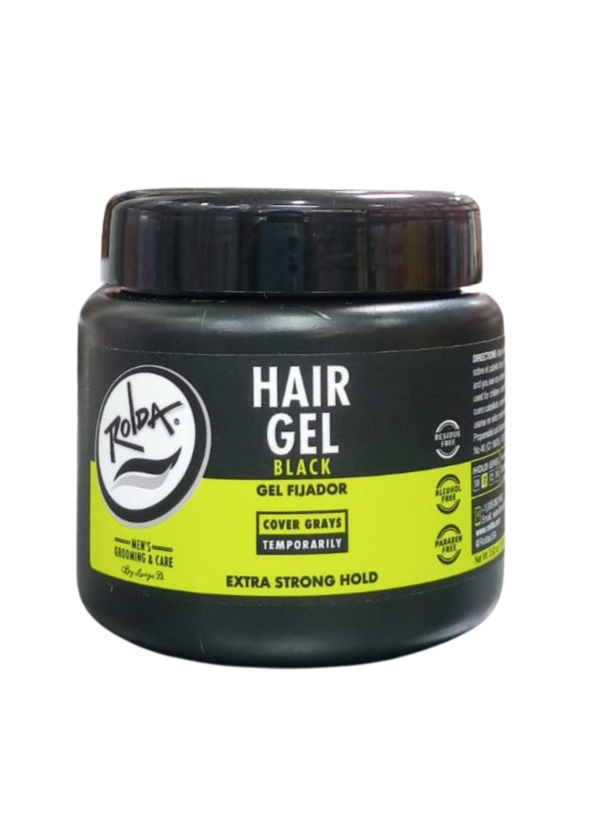 GEL ROLDA BLACK 120 GR