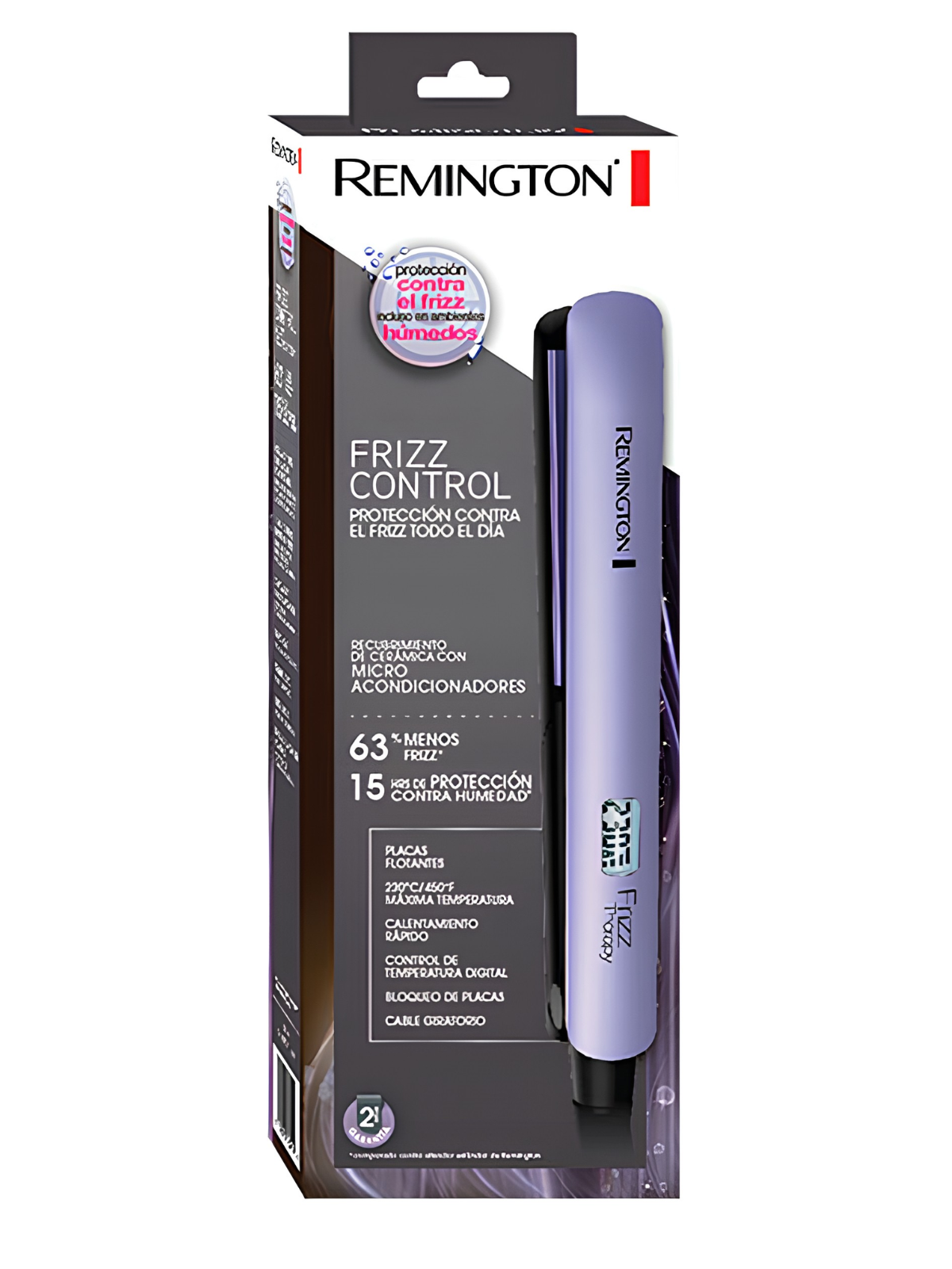 PLANCHA REMINGTON FRIZZ CONTROL 8510