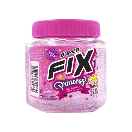 GEL FIJADOR FLUIDO SUPER FIX PRINCESS 230 GR