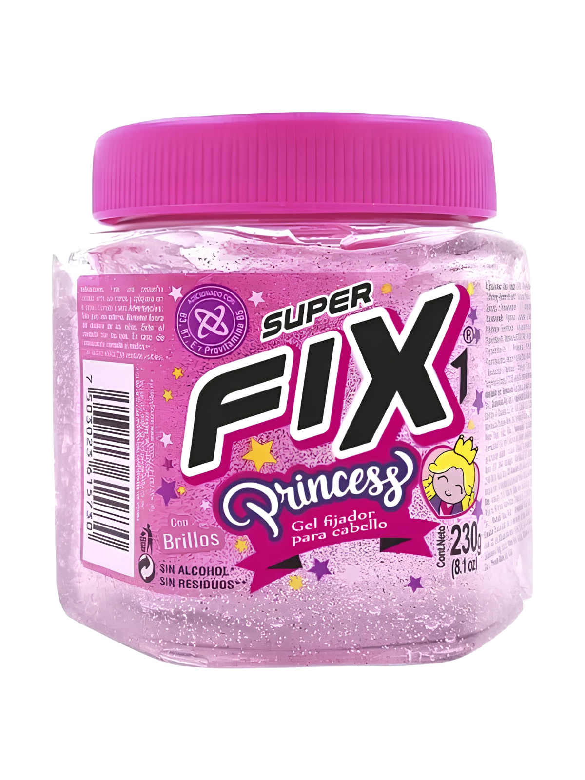 GEL FIJADOR FLUIDO SUPER FIX PRINCESS 230 GR