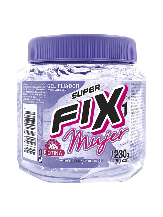 GEL FIJADOR FLUIDO SUPER FIX MUJER 230 GR