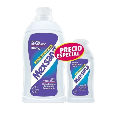 TALCO MEXSANA 300 GR  GTIS X 85 GR