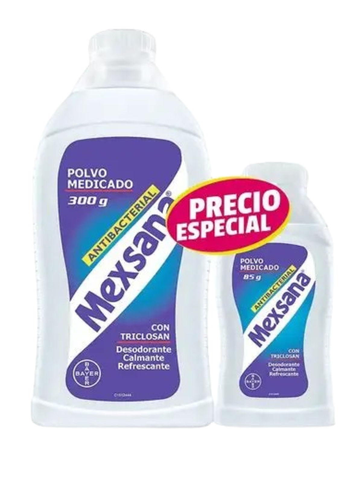 TALCO MEXSANA 300 GR  GTIS X 85 GR