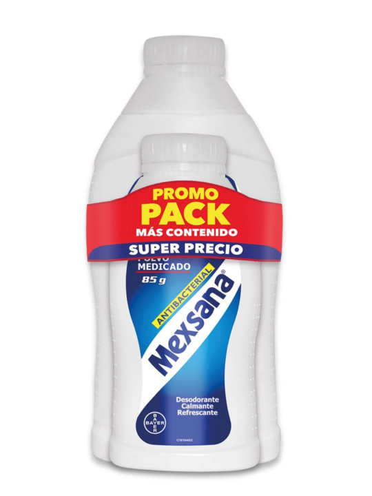 TALCO MEXSANA 150 GR + GTIS X 85 GR