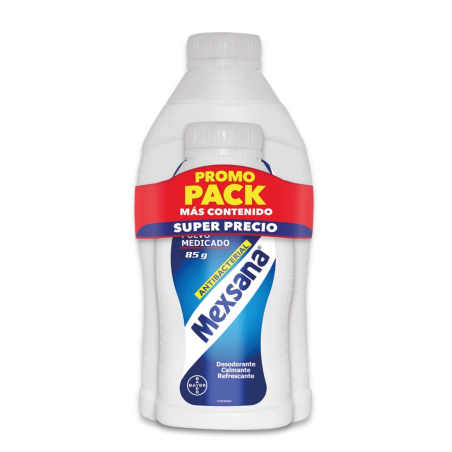 TALCO MEXSANA 150 GR + GTIS X 85 GR