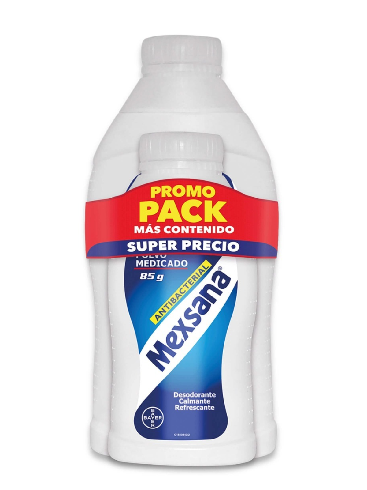 TALCO MEXSANA 150 GR + GTIS X 85 GR