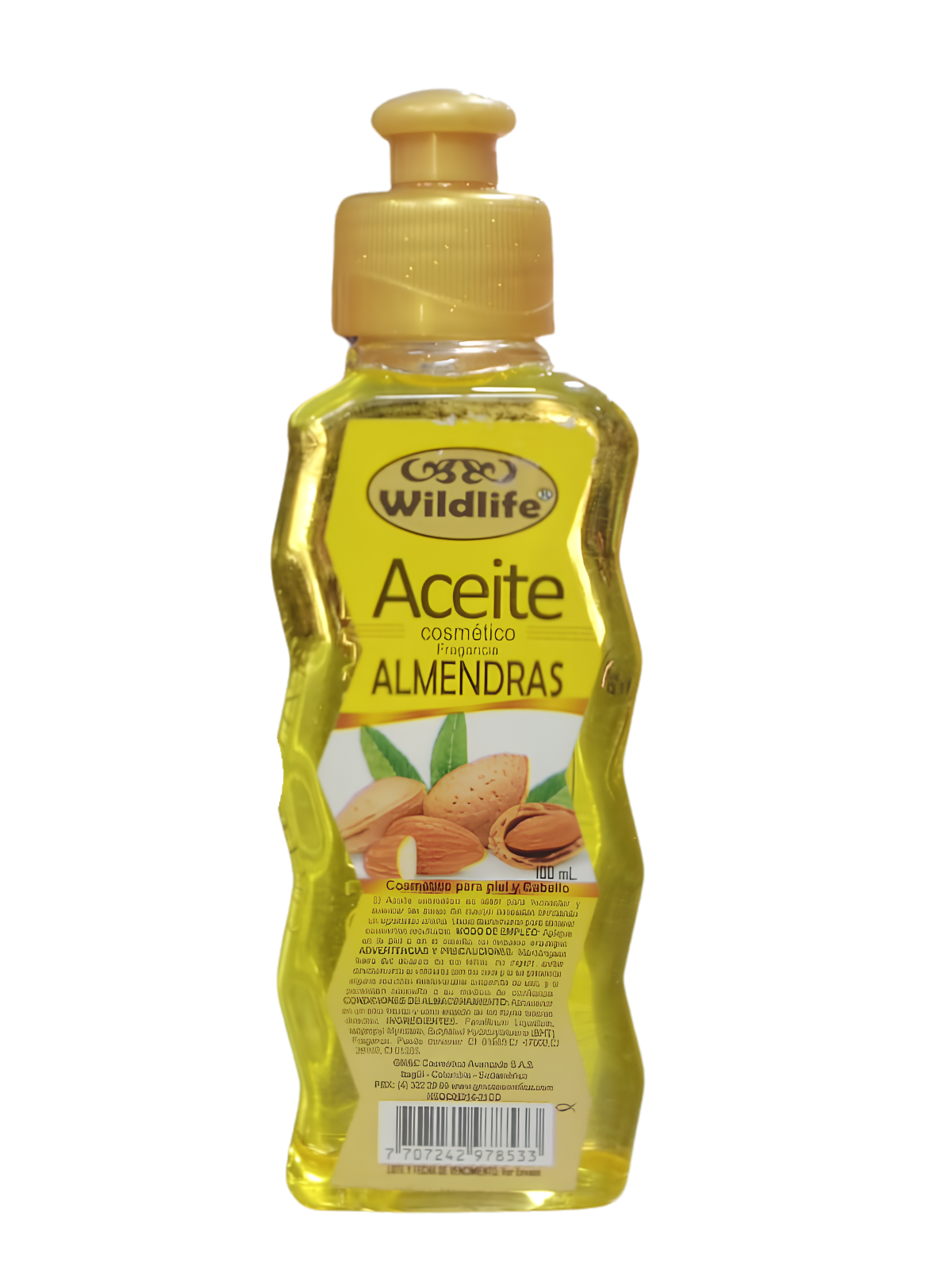 ACEITE WILDLIFE ALMENDRAS 100 ML