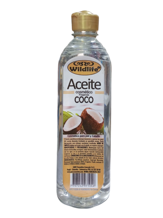 ACEITE WILDLIFE COCO 460 ML