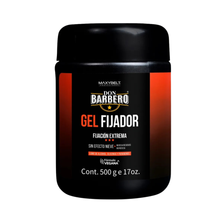 GEL FIJADOR MAXYBELT DON BARBERO 500 ML FIJACION EXTREMA