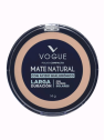 POLVO COMPACTO VOGUE MATE NATURAL DURAZNO 14 GR