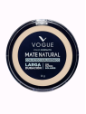 POLVO COMPACTO VOGUE MATE NATURAL NATURAL 14G