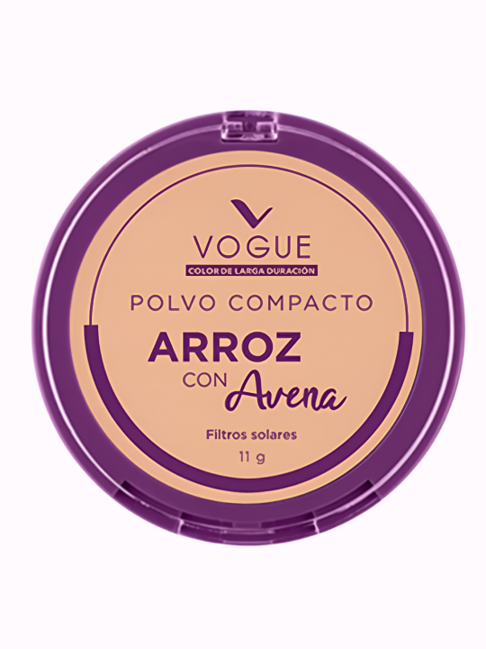POLVO COMPACTO VOGUE ARROZ HABANA