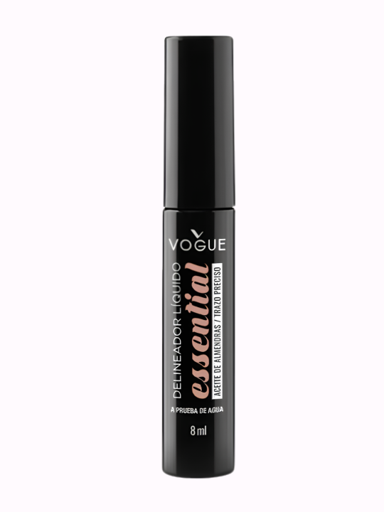 DELINEADOR LIQUIDO VOGUE ESSENTIAL 8 ML NEGRO