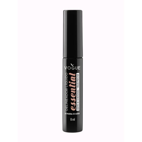 DELINEADOR LIQUIDO VOGUE ESSENTIAL 8 ML NEGRO