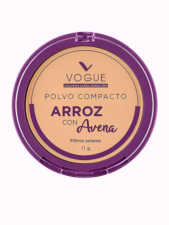 POLVO COMPACTO VOGUE ARROZ ALMENDRA