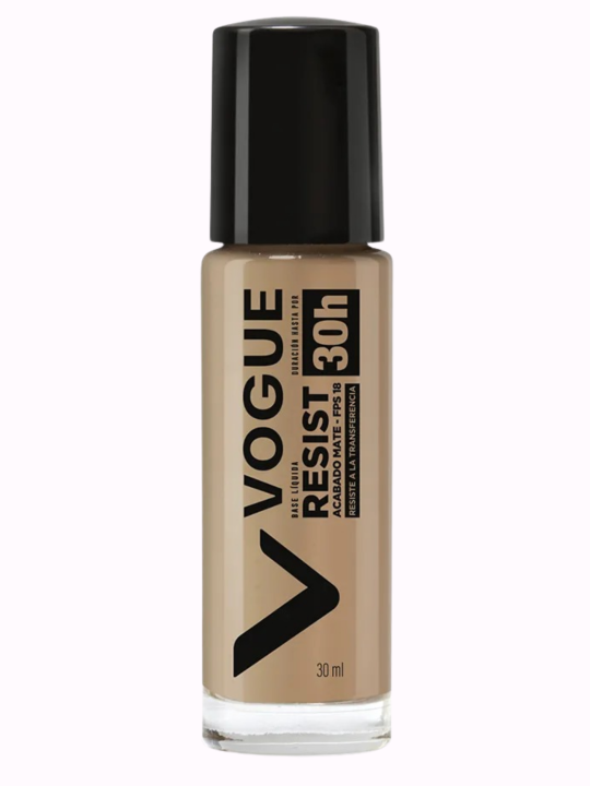 BASE MAQUILLAJE VOGUE RESIST LD NUEZ 30 ML