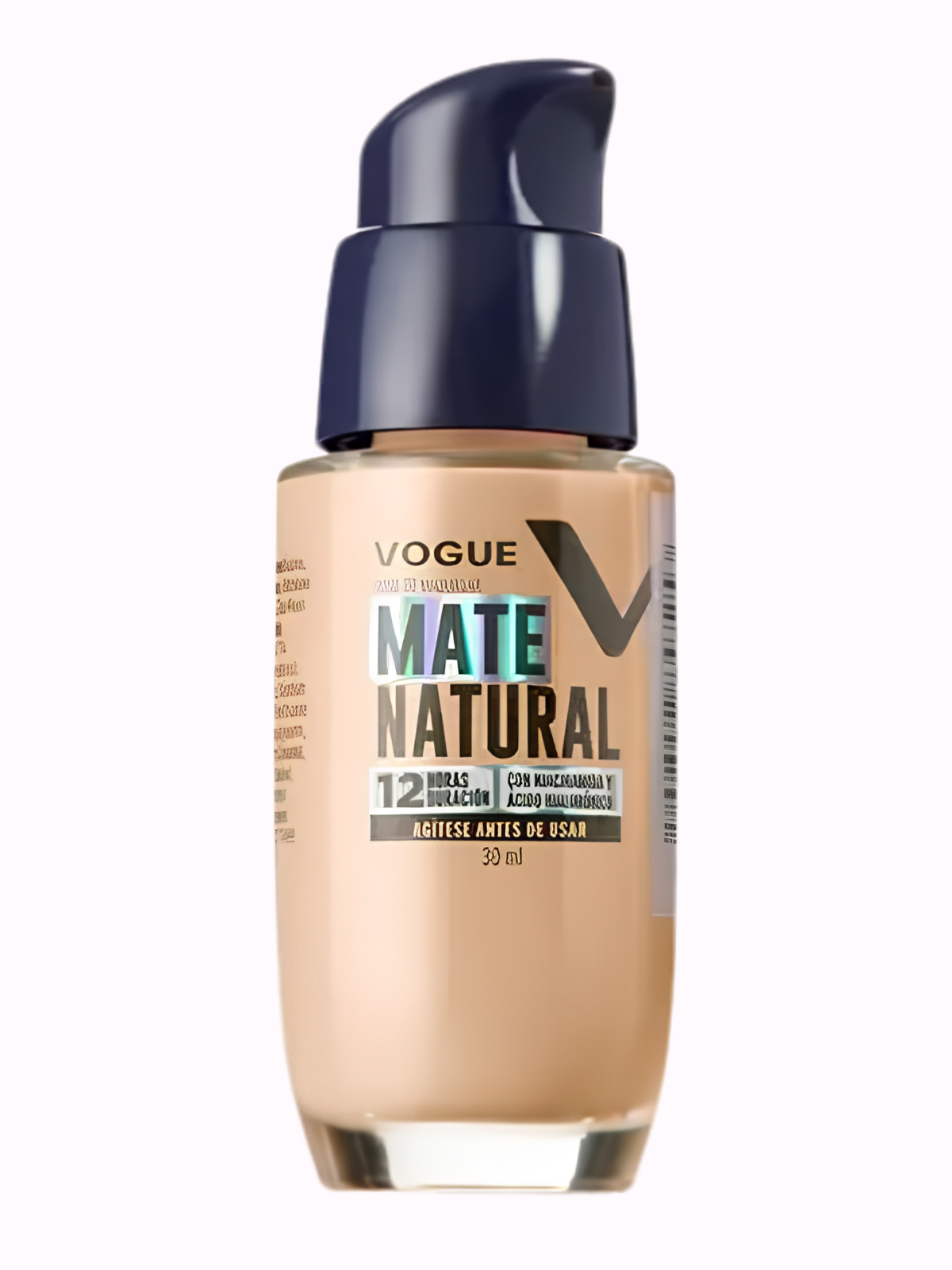 BASE VOGUE VALVULA NATURAL MATE CAPUCCINO 30ML