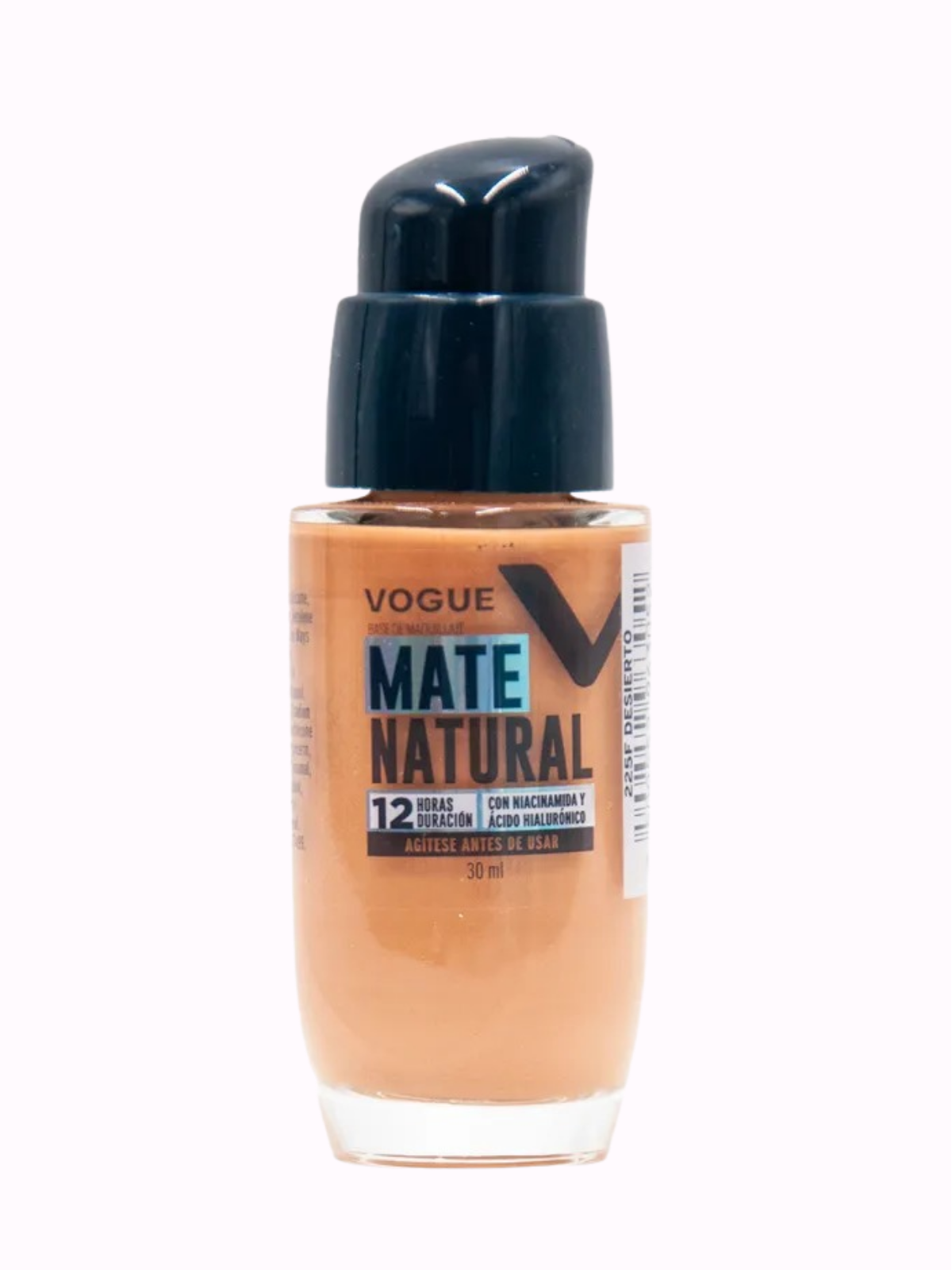 BASE VOGUE VALVULA NATURAL MATE DESIERTO 30ML