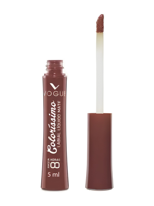 LABIAL LIQ VOGUE COLORISSIMO MATE CANELA