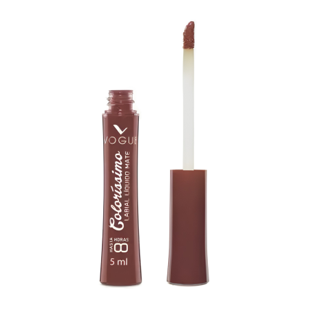 LABIAL LIQ VOGUE COLORISSIMO MATE CANELA