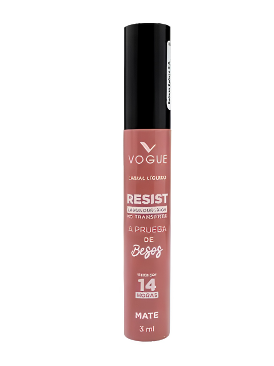 LABIAL LIQ VOGUE RESIST NATURAL MATE 3ML