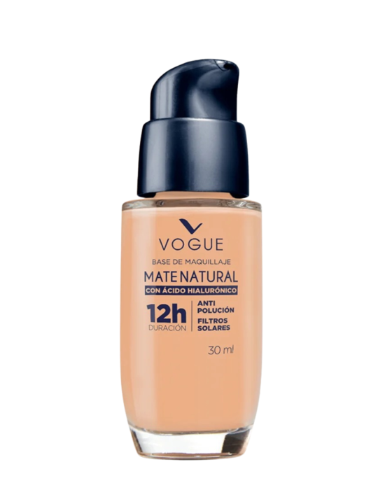 BASE VOGUE VALVULA NATURAL MATE ARENA 30ML