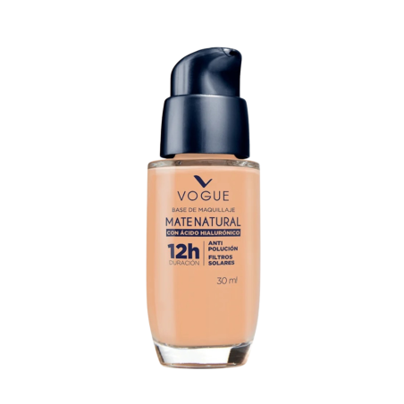 BASE VOGUE VALVULA NATURAL MATE ARENA 30ML