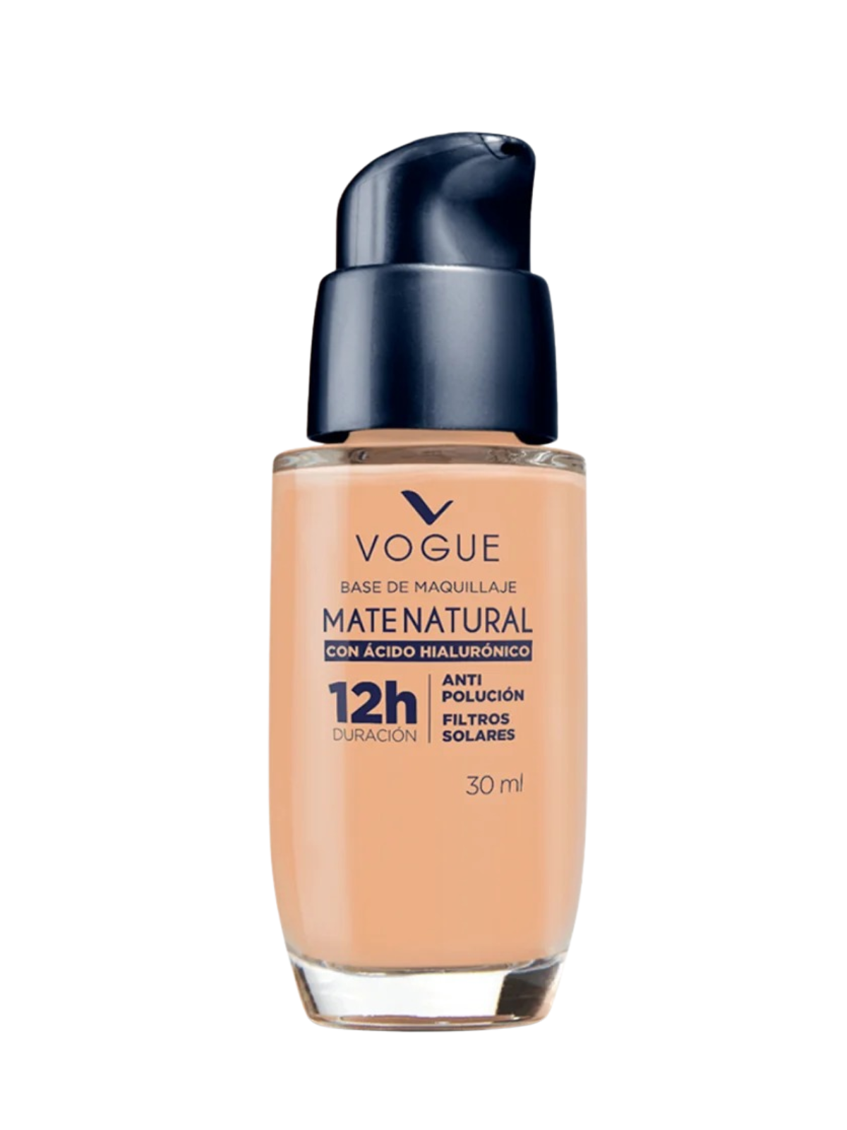BASE VOGUE VALVULA NATURAL MATE ARENA 30ML