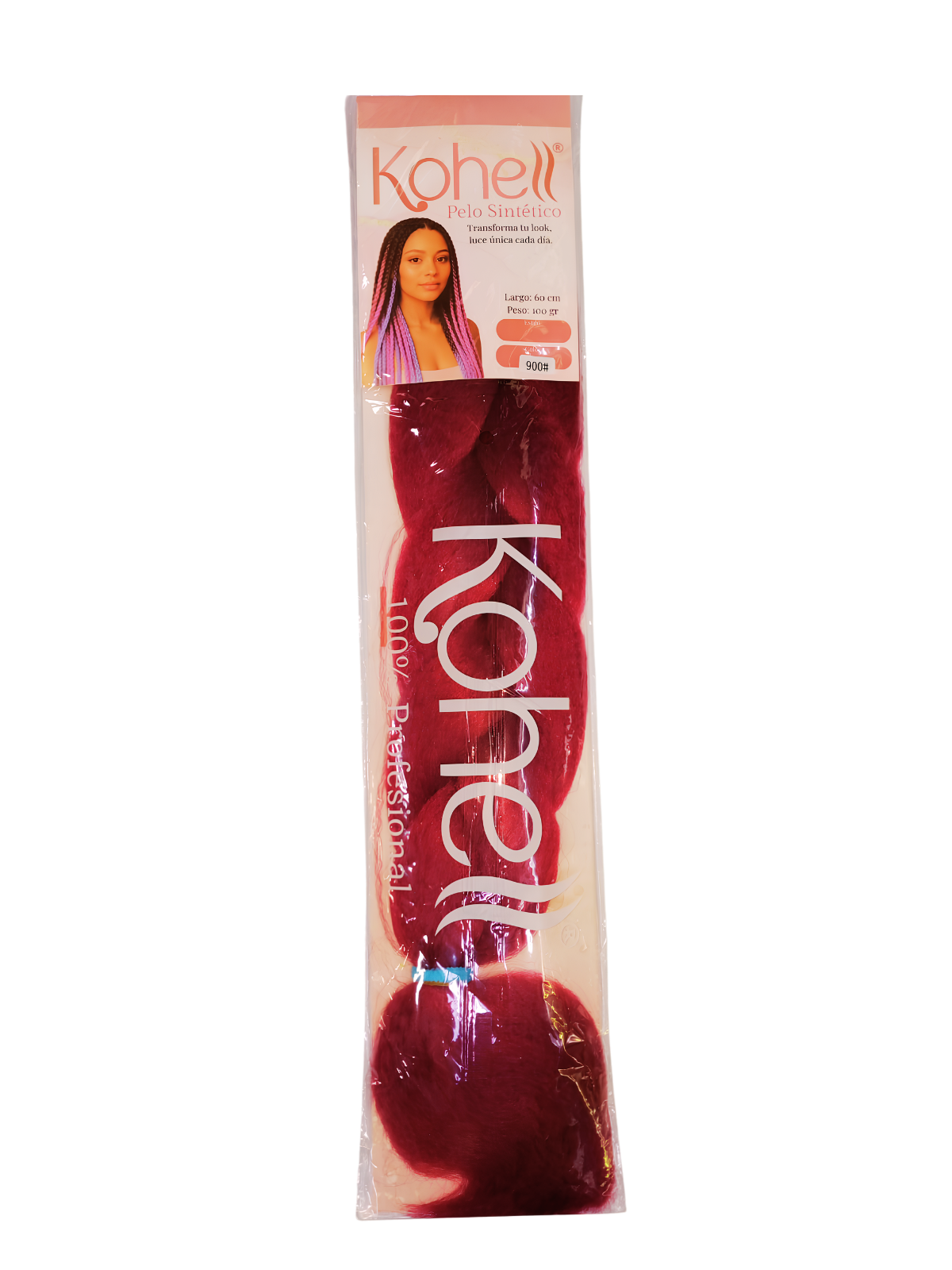 PELO KANEKALON INFINITY KOHELL UNICOLOR TR-900 VINO
