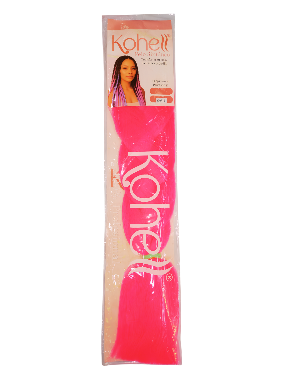 PELO KANEKALON INFINITY KOHELL UNICOLOR TR-YG2315 FUCSIA