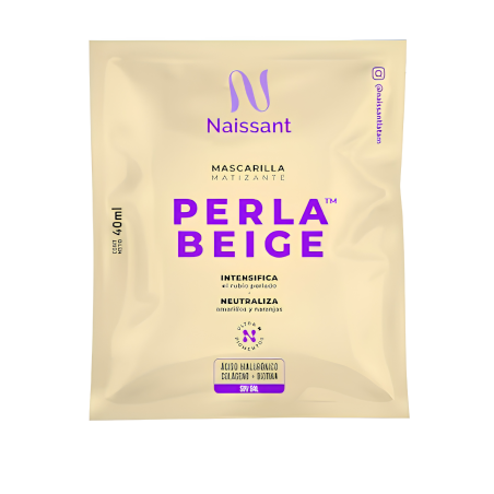 MASCARILLA NAISSANT PERLA BEIGE 40 ML (*12)