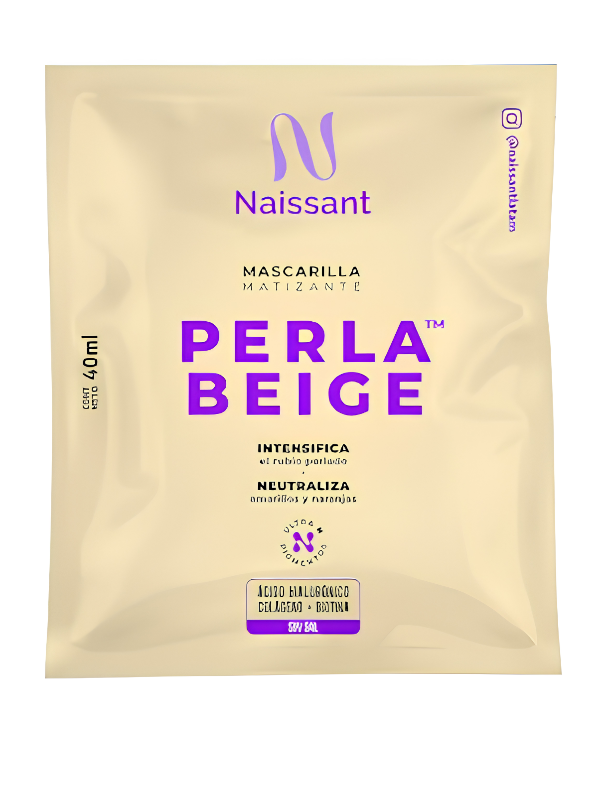 MASCARILLA NAISSANT PERLA BEIGE 40 ML (*12)
