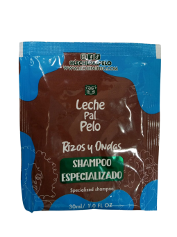 SHAMPOO LECHE PAL PELO RIZOS & ONDAS 30 ML (*24)