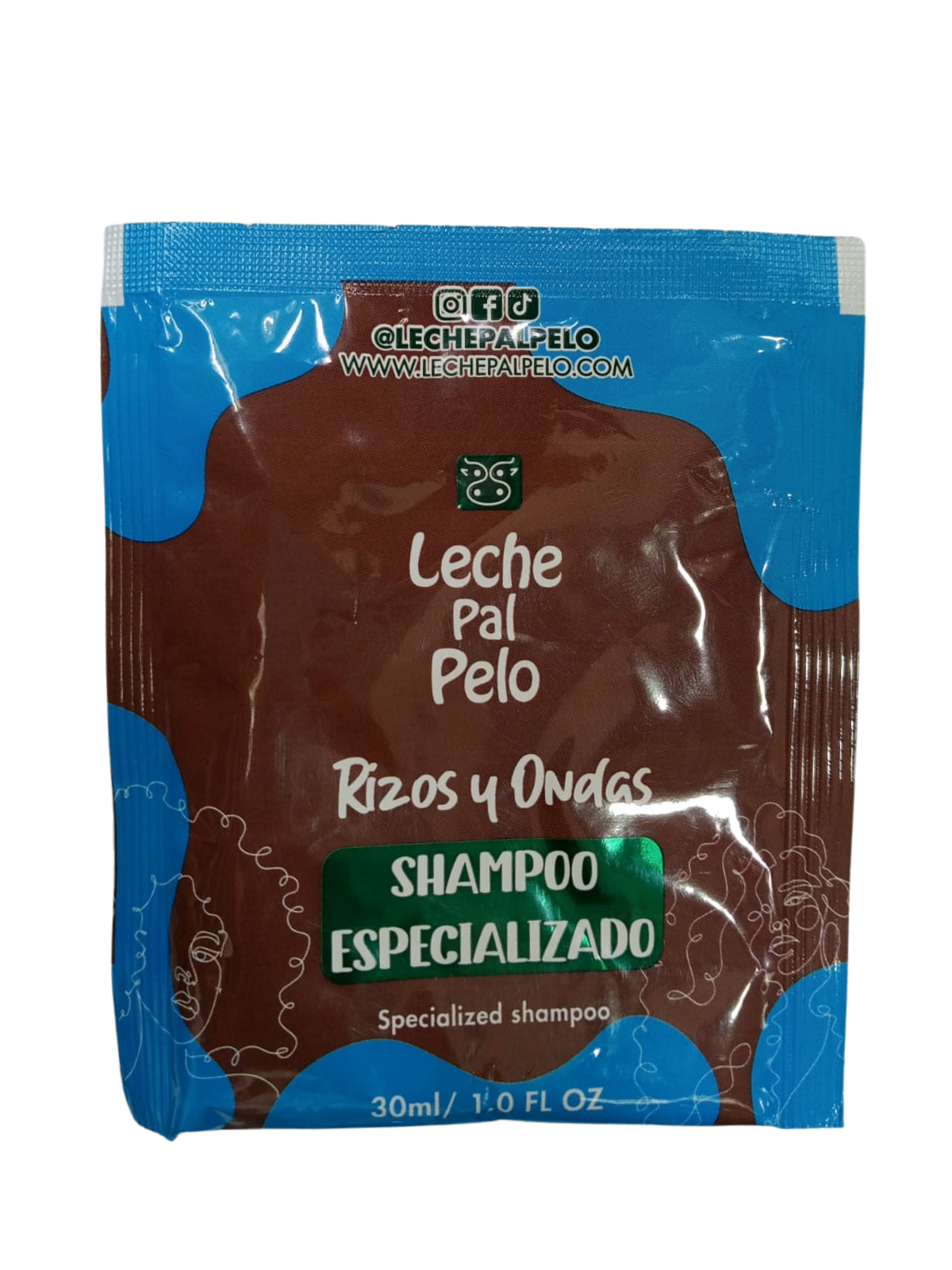 SHAMPOO LECHE PAL PELO RIZOS & ONDAS 30 ML (*24)