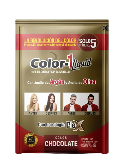 TINTE CAPILAR COLOR-1 LIQUID NEGRO 15 ML