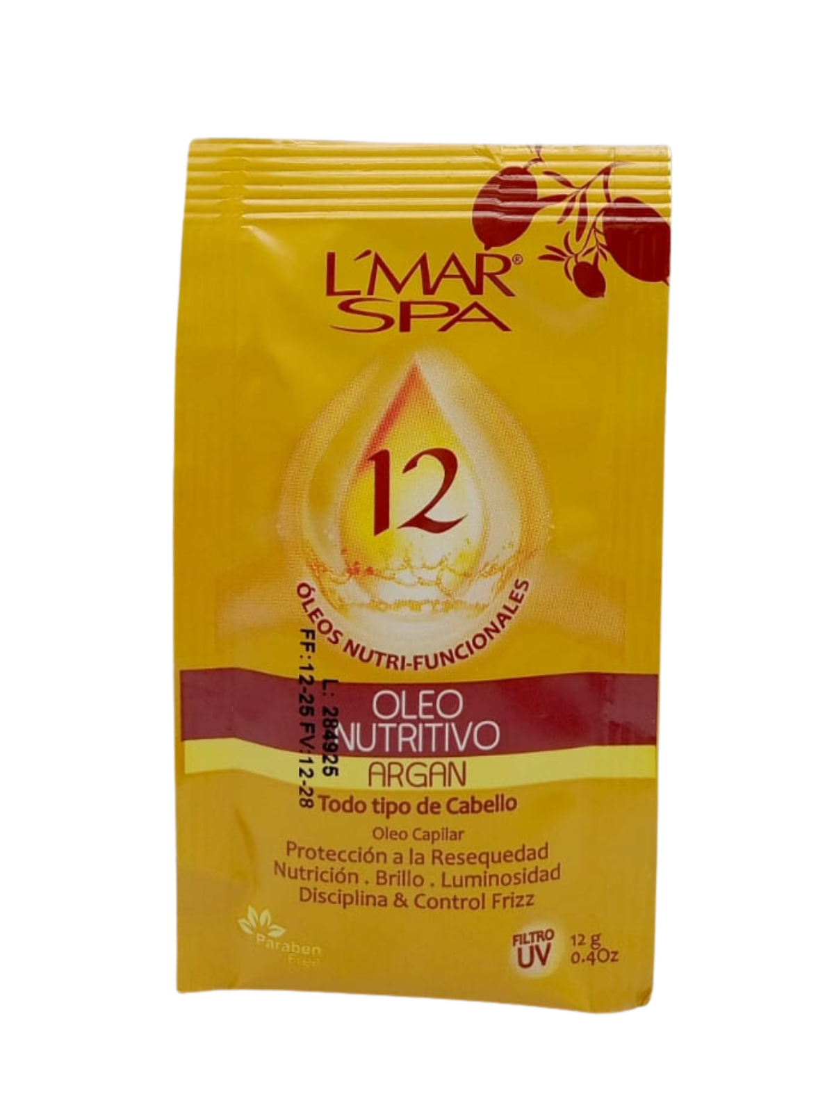 ACEITE LEMAR ARGAN OLEO NUTRITIVO 12 G (*24)