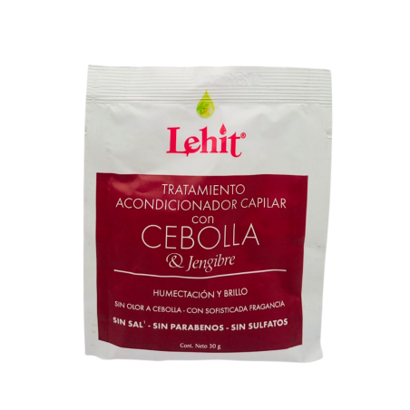 TRATAMIENTO LEHIT CEBOLLA & JENGIBRE 30 G (*20)