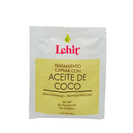 TRATAMIENTO LEHIT ACEITE DE COCO 30 GR (*20)