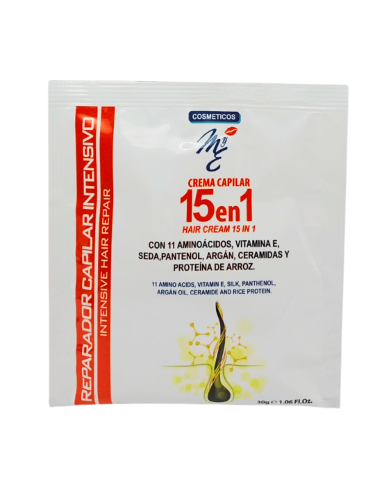 TRATAMIENTO  MYE EN CREMA 15 EN 1 REPARACION CAPILAR 30 G