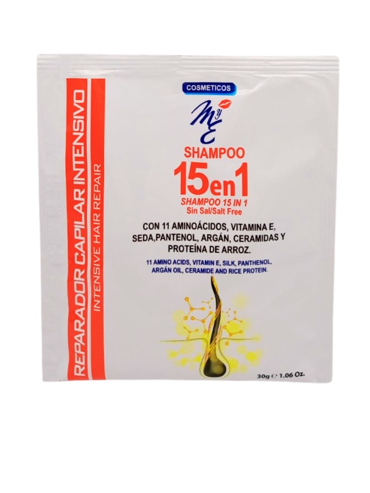 SHAMPOO MYE 15 EN 1 REP CAPILAR 30 ML