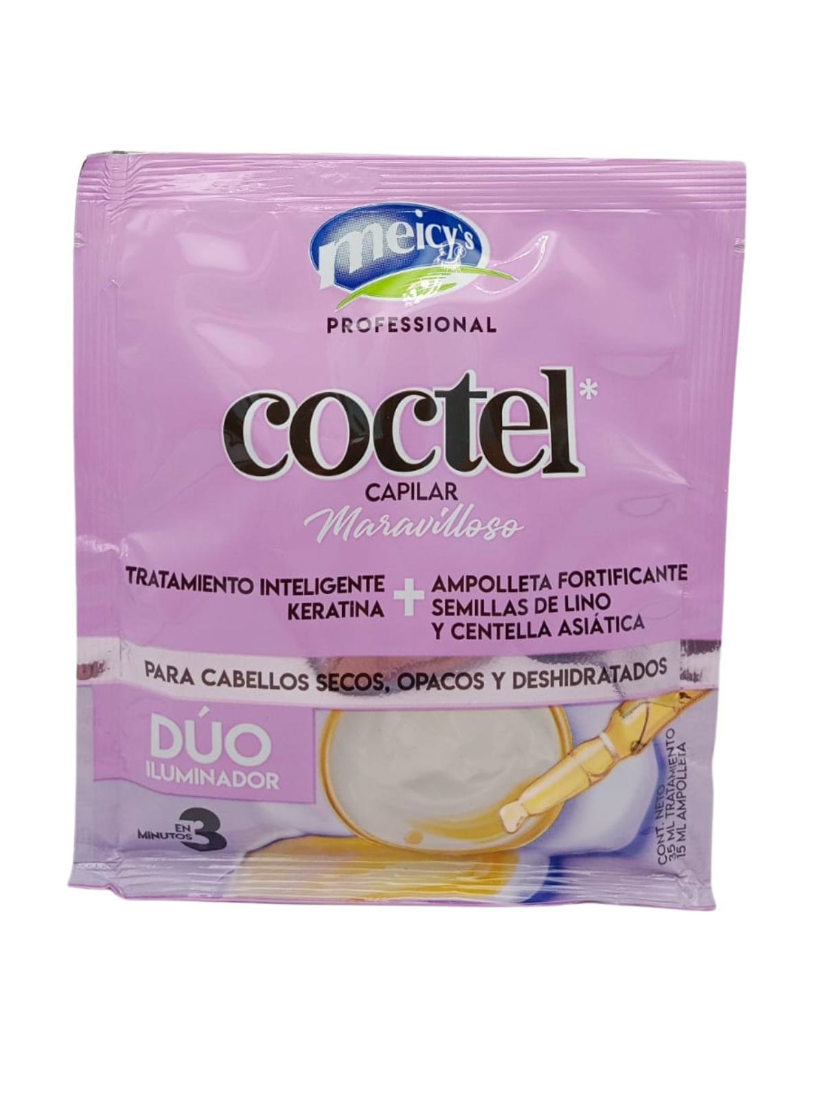 TRATAMIENTO CAPILAR MEICYS COCTEL DUO ILUMINADOR 50 ML (*12)