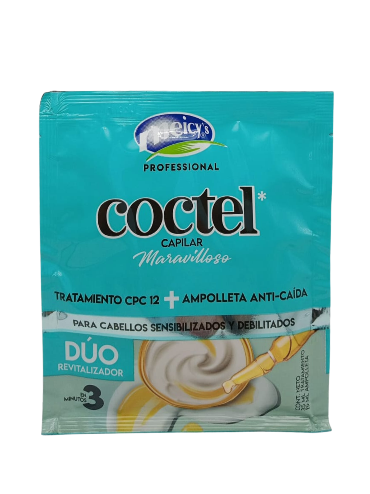 TRATAMIENTO CAPILAR MEICYS COCTEL DUO REVITALIZADOR 50 ML (*12)