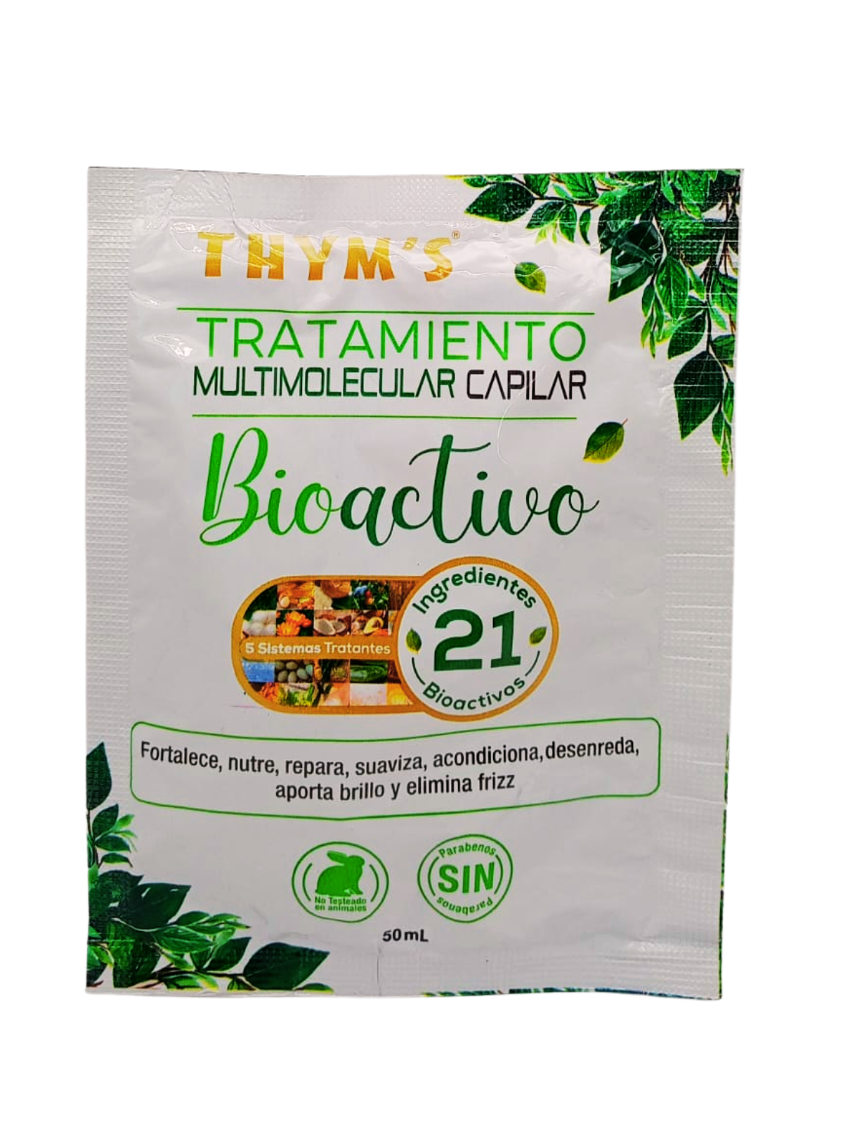 TRATAMIENTO THYMS MULTIMOLECULAR CAPILAR 50 ML BIOACTIVO