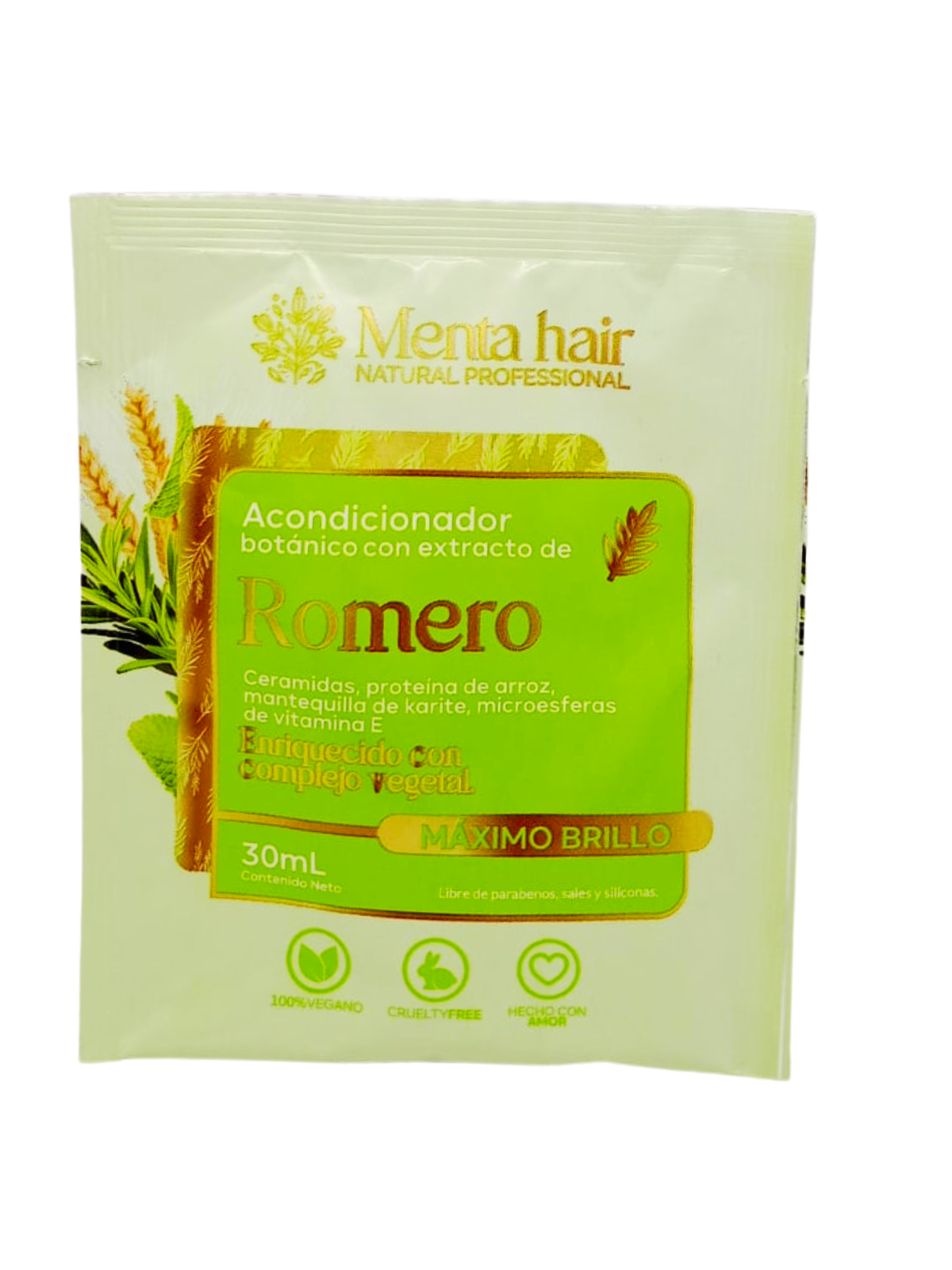 ACONDICIONADOR MENTA HAIR ROMERO 30 ML (*24)